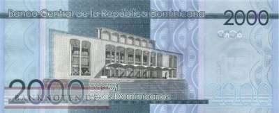 Dominikanische Republik - 2.000  Pesos Dominicanos (#194e_UNC)