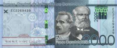 Dominican Republic - 2.000  Pesos Dominicanos (#194e_UNC)