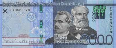 Dominikanische Republik - 2.000  Pesos Dominicanos (#194g_UNC)