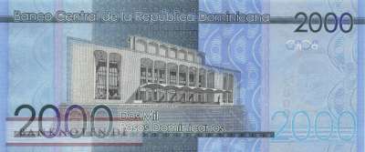 Dominican Republic - 2.000  Pesos Dominicanos (#194h_UNC)