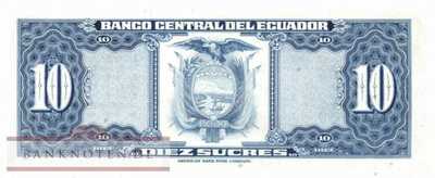 Ecuador - 10  Sucres (#109-LA_UNC)