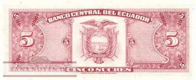 Ecuador - 5  Sucres (#113c-HQ-U2_UNC)
