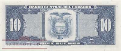 Ecuador - 10  Sucres (#114b-LI-U1_UNC)