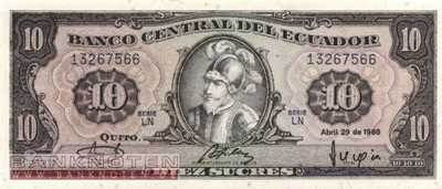 Ecuador - 10  Sucres (#121-LN-U2_UNC)