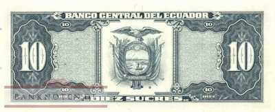 Ecuador - 10  Sucres (#121-LR_UNC)