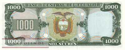Ecuador - 1.000  Sucres (#125a-IJ_UNC)
