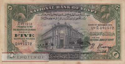 Ägypten - 5  Pounds (#019c-43_F)