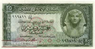 Egypt - 25  Piastres (#028-56_UNC)