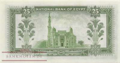 Ägypten - 25  Piastres (#028-57_UNC)