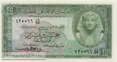 Ägypten - 25  Piastres (#028-57_UNC)