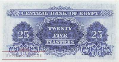 Ägypten - 25  Piastres (#035a-61_UNC)