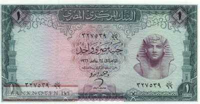 Ägypten - 1  Pound (#037a-66_UNC)