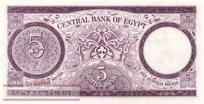 Egypt - 5  Pounds (#040-64_AU)