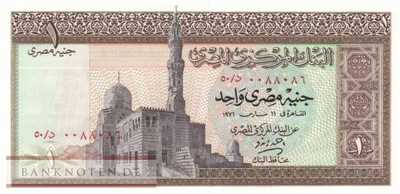Ägypten - 1  Pound (#044b-71_UNC)