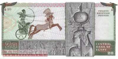 Egypt - 20  Pounds (#048-76_UNC)