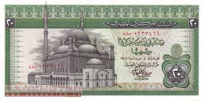 Egypt - 20  Pounds (#048-76_UNC)