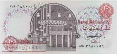 Ägypten - 10  Pounds (#051-83_UNC)