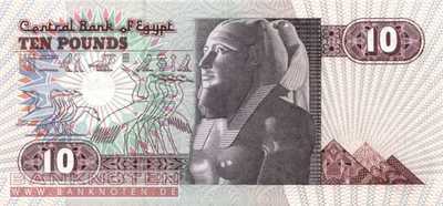 Ägypten - 10  Pounds (#051e-96_UNC)