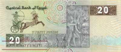 Egypt - 20  Pounds (#052a-82_UNC)