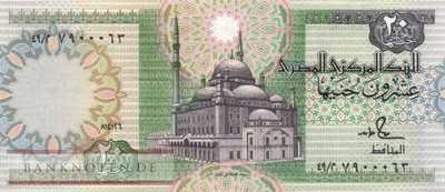 Egypt - 20  Pounds (#052a-82_UNC)