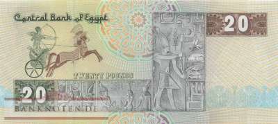 Ägypten - 20  Pounds (#052c-88_UNC)