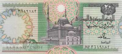 Ägypten - 20  Pounds (#052c-88_UNC)