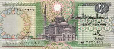 Ägypten - 20  Pounds (#052c-91_UNC)