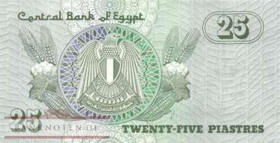 Ägypten - 25  Piastres (#054a-80-U15_AU)