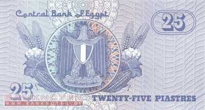 Ägypten - 25  Piastres (#057b-93-U18_UNC)