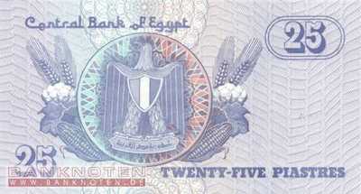 Ägypten - 25  Piastres (#057b-99-U19_UNC)