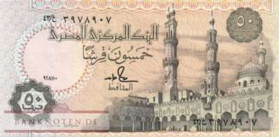 Ägypten - 50  Piastres (#058c-90-U18_UNC)
