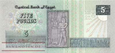 Aegypten - 5  Pounds (#059-94_UNC)