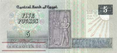 Ägypten - 5  Pounds (#059a-90_UNC)