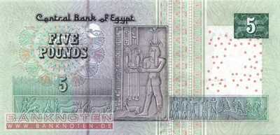 Ägypten - 5  Pounds (#063-04_UNC)