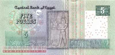 Ägypten - 5  Pounds (#063-09_UNC)