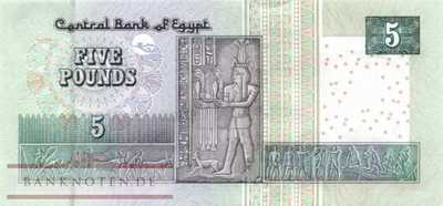 Egypt - 5  Pounds (#063-14_UNC)