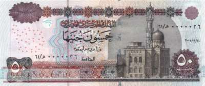 Ägypten - 50  Pounds (#066-05_UNC)