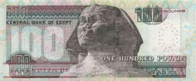 Ägypten - 100  Pounds (#067-07_UNC)