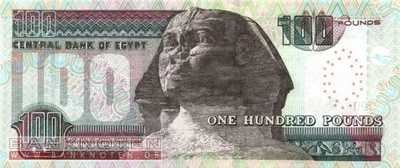 Ägypten - 100  Pounds (#067-10_UNC)