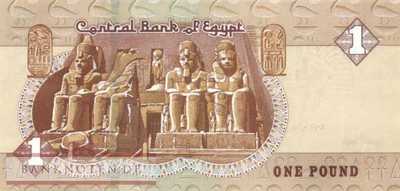 Ägypten - 1  Pound - Ersatzbanknote (#071-16R_UNC)