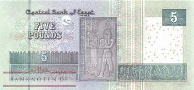 Ägypten - 5  Pounds (#072-17_UNC)