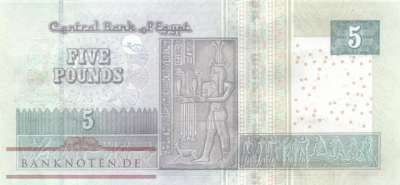 Egypt - 5  Pounds (#072-22_UNC)