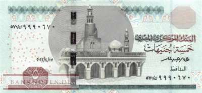 Ägypten - 5  Pounds (#072-22_UNC)
