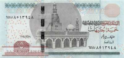 Ägypten - 5  Pounds (#072-24_UNC)