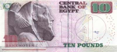 Egypt - 10  Pounds (#073-17_UNC)