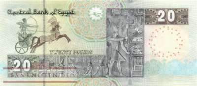 Egypt - 20  Pounds (#074-16_UNC)