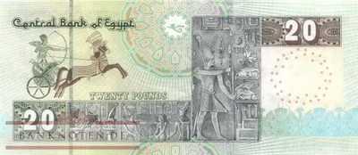 Egypt - 20  Pounds (#074-18_UNC)