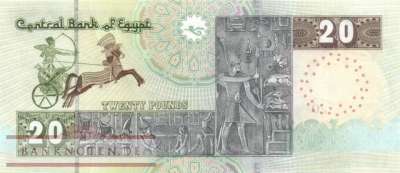 Ägypten - 20  Pounds (#074-21_UNC)