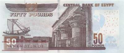 Ägypten - 50  Pounds (#075-25_UNC)