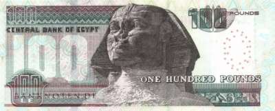 Ägypten - 100  Pounds (#076-18_UNC)
